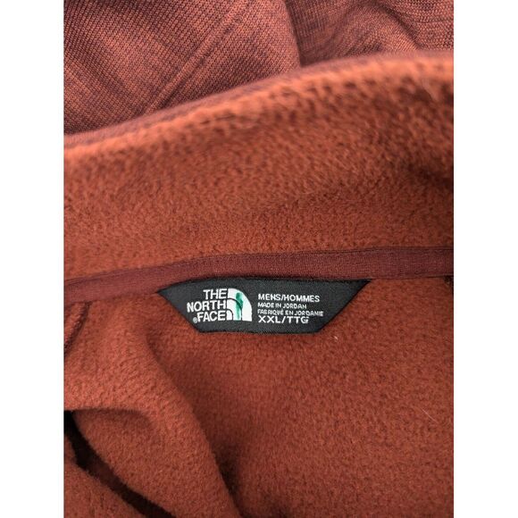 North Face Men's Brown 1/2 Zip Pullover Sweater Jacket, XXL, WORN ONCE! - Picture 7 of 7